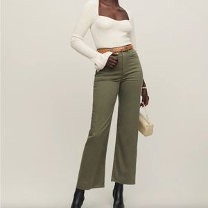 Reformation Emma High Rise Wide Leg Jeans - Never Worn